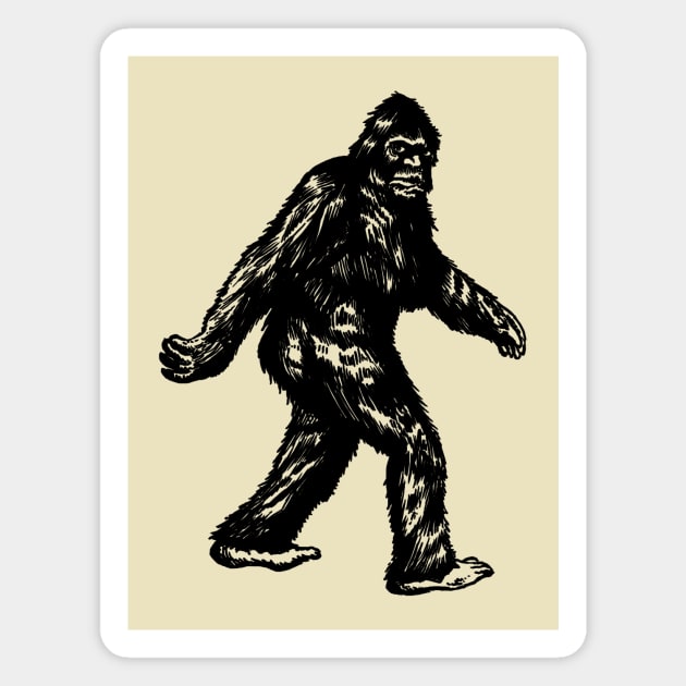 Bigfoot Magnet by AtomicMadhouse